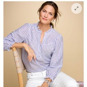 Talbot Charming Stripe Blouse